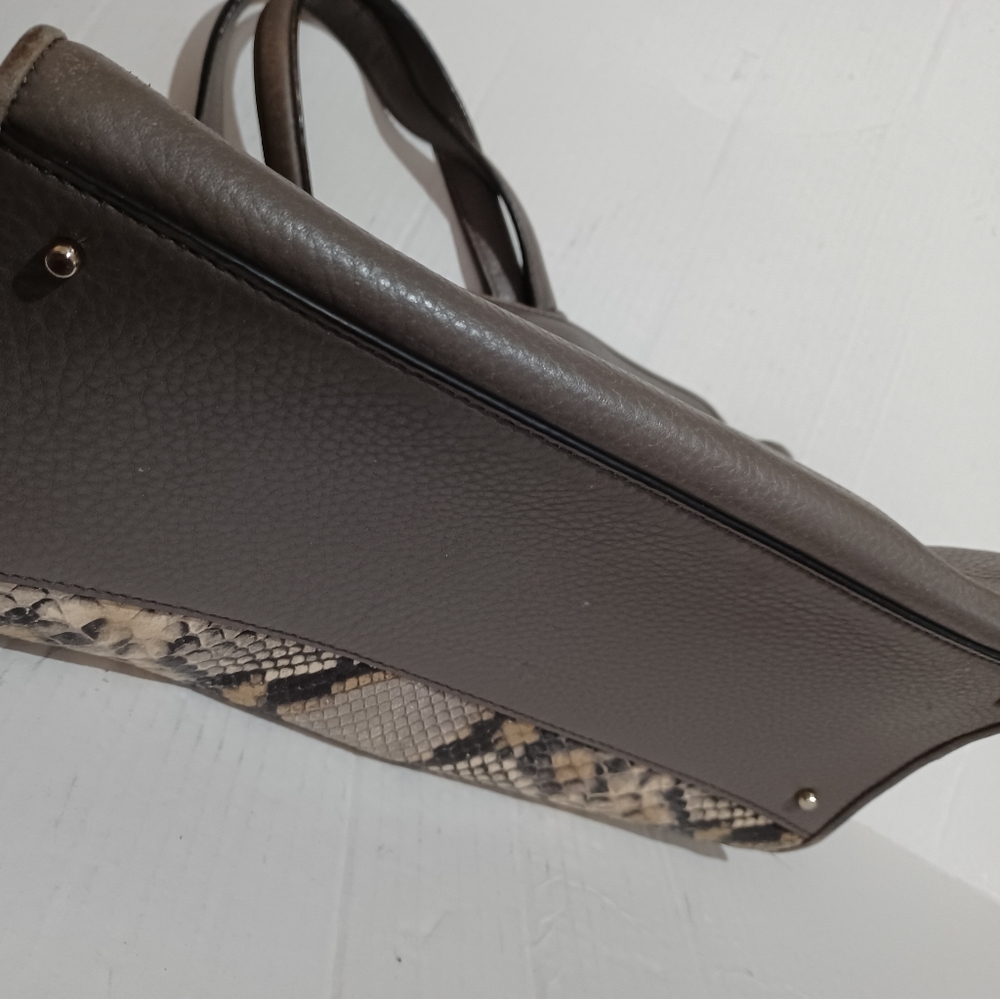 Kate Spade Python Snakeskin Suede Charm Lane Harl… - image 8